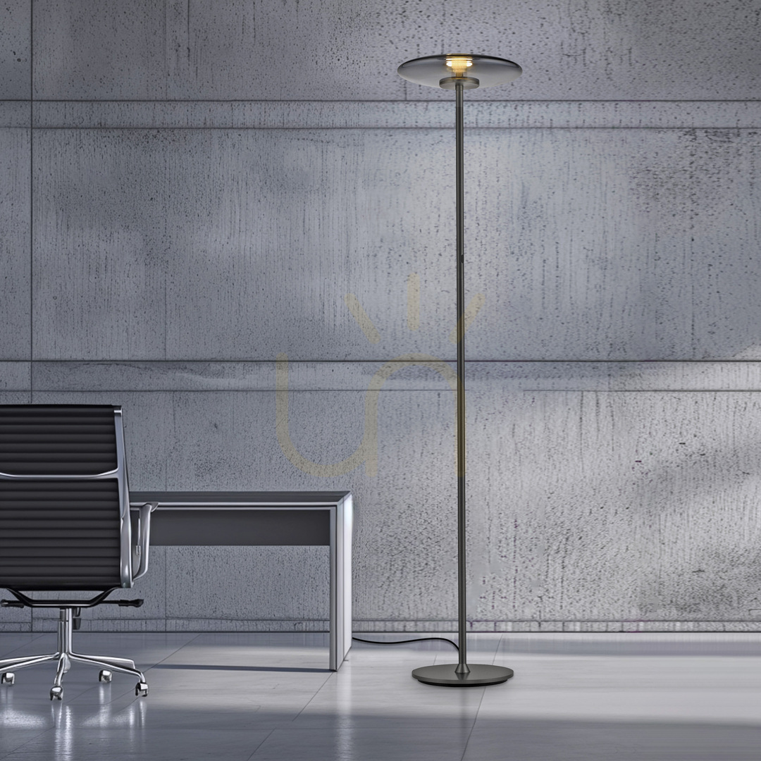 Náhľad Stojaca lampa PURE VITRUM 481-15, sivá, 2xLED Stojaca lampa PURE VITRUM 481-15, sivá, 2xLED