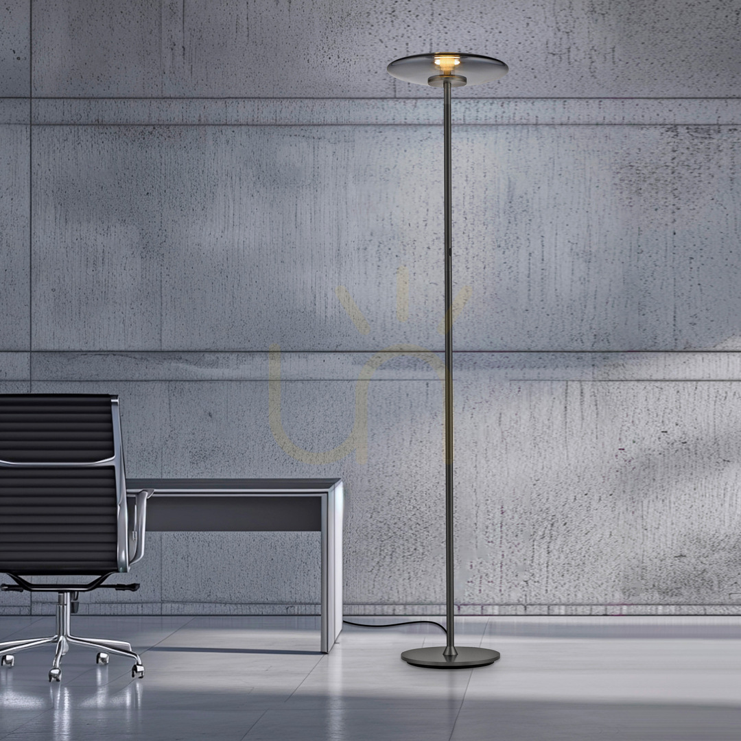 Skontrolujte Stojaca lampa PURE VITRUM 481-15, sivá, 2xLED Stojaca lampa PURE VITRUM 481-15, sivá, 2xLED