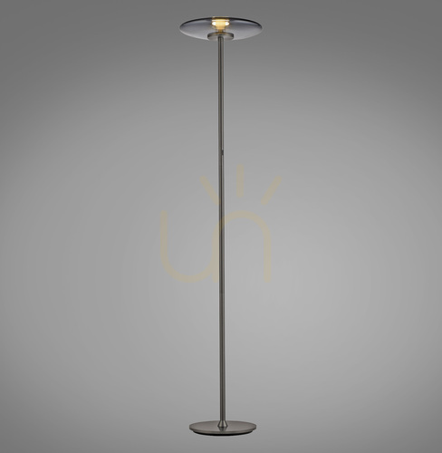 Skontrolujte Stojaca lampa PURE VITRUM 481-15, sivá, 2xLED