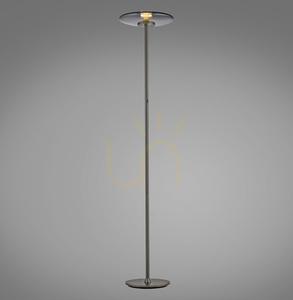 Stojaca lampa PURE VITRUM 481-15, sivá, 2xLED 0 Stojaca lampa PURE VITRUM 481-15, sivá, 2xLED small 0