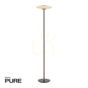 Stojaca lampa PURE VITRUM 481-34, hnedá, 2xLED small 1