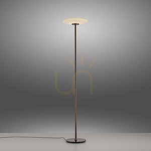 Stojaca lampa PURE VITRUM 481-34, hnedá, 2xLED small 5