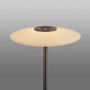 Stojaca lampa PURE VITRUM 481-34, hnedá, 2xLED small 9