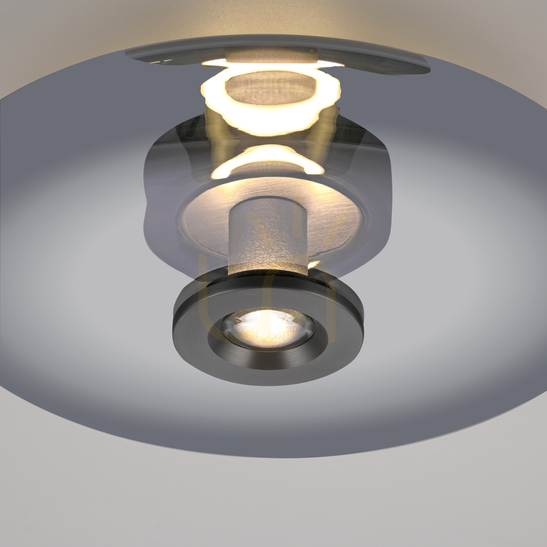 Náhľad Stropné svietidlo PURE VITRUM 6083-15, sivé, 2xLED Stropné svietidlo PURE VITRUM 6083-15, sivé, 2xLED