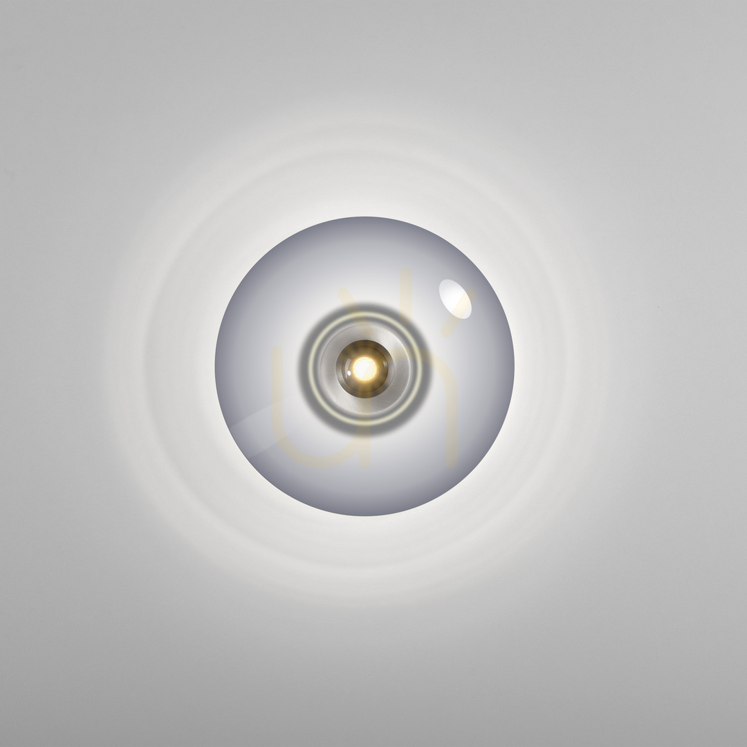 Šou Stropné svietidlo PURE VITRUM 6083-15, sivé, 2xLED Stropné svietidlo PURE VITRUM 6083-15, sivé, 2xLED