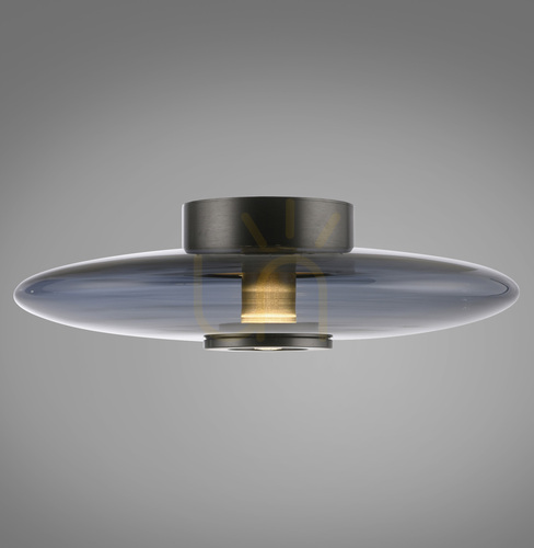 Skontrolujte Stropné svietidlo PURE VITRUM 6083-15, sivé, 2xLED