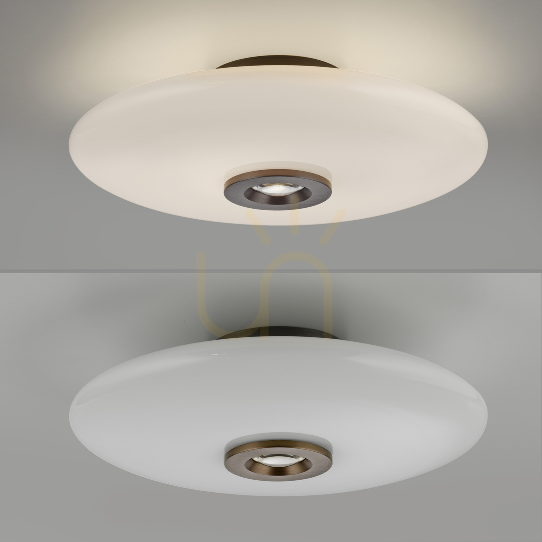 vyhliadka PURE VITRUM 6083-34 Hnedé stropné svietidlo, 2xLED PURE VITRUM 6083-34 Hnedé stropné svietidlo, 2xLED