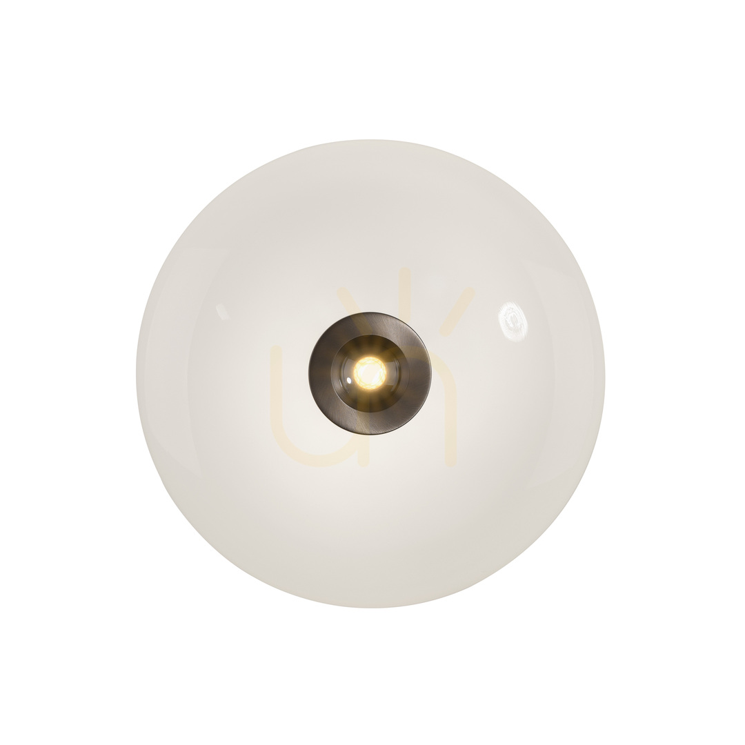Náhľad PURE VITRUM 6083-34 Hnedé stropné svietidlo, 2xLED PURE VITRUM 6083-34 Hnedé stropné svietidlo, 2xLED