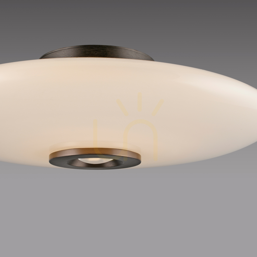 vyhliadka PURE VITRUM 6083-34 Hnedé stropné svietidlo, 2xLED PURE VITRUM 6083-34 Hnedé stropné svietidlo, 2xLED