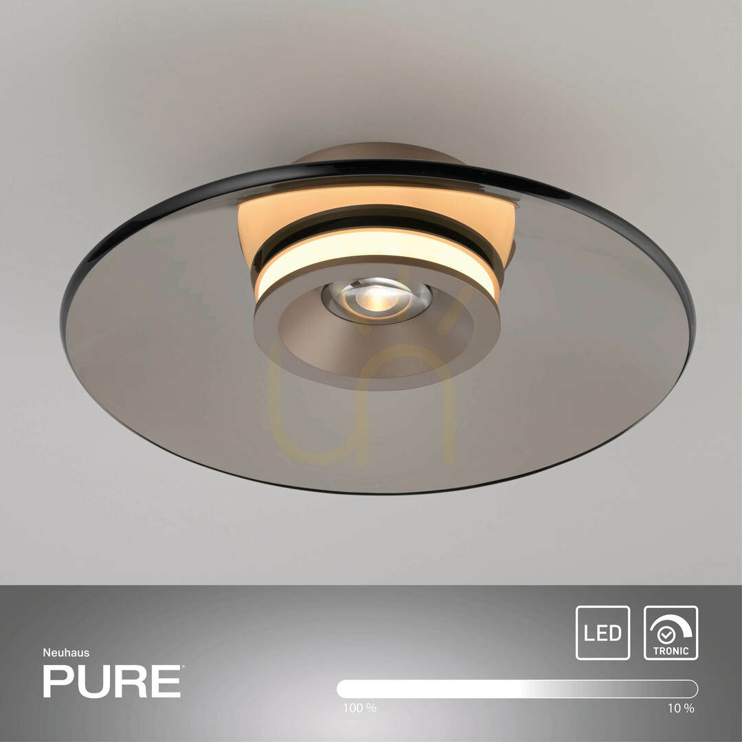 Šou PURE MOON 6094-97 Hnedé stropné svietidlo, 2xLED PURE MOON 6094-97 Hnedé stropné svietidlo, 2xLED