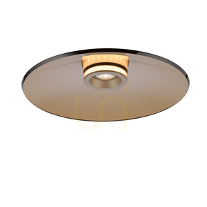 PURE MOON 6095-97 Hnedé stropné svietidlo, 2xLED small 10