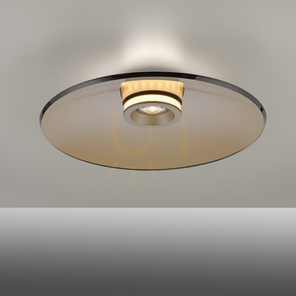 PURE MOON 6095-97 Hnedé stropné svietidlo, 2xLED small 14