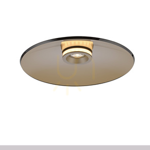 PURE MOON 6095-97 Hnedé stropné svietidlo, 2xLED small 26