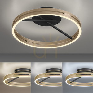 PURE LOOP 6552-68 Čierne stropné svietidlo, 2xLED small 5