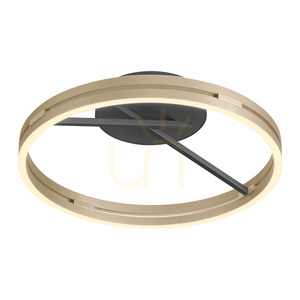 PURE LOOP 6552-68 Čierne stropné svietidlo, 2xLED small 7