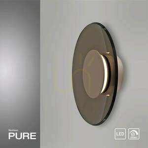 Nástenná svietidlo PURE MOON 9594-97, hnedá, 1xLED small 11