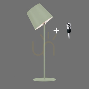 BOTERIA 19251-43 Zelená stolná lampa s 1 LED žiarovkou small 0