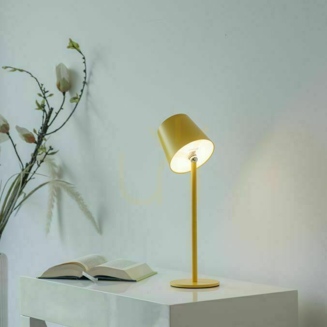 Náhľad Stolná lampa BOTERIA 19251-81, žltá, 1xLED Stolná lampa BOTERIA 19251-81, žltá, 1xLED