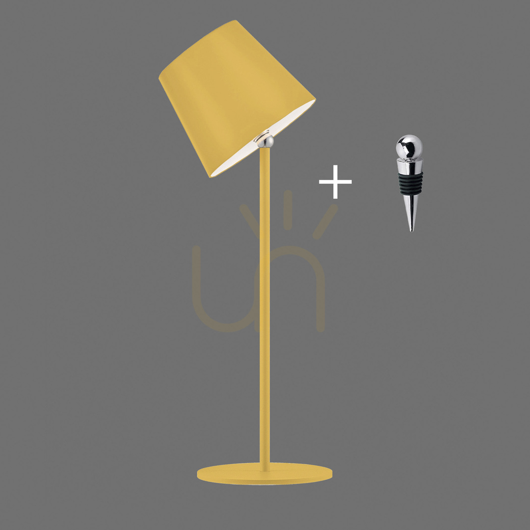 Skontrolujte Stolná lampa BOTERIA 19251-81, žltá, 1xLED Stolná lampa BOTERIA 19251-81, žltá, 1xLED