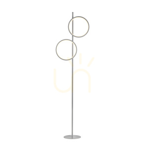 Stojaca lampa MINI RITUS 15396-21, strieborná, 2xLED small 1