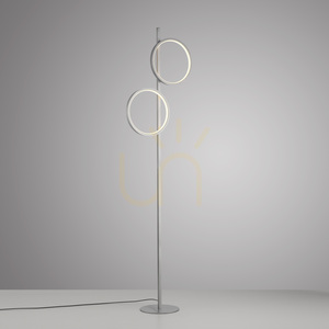 Stojaca lampa MINI RITUS 15396-21, strieborná, 2xLED small 5