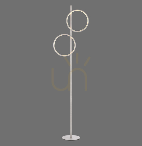 Skontrolujte Stojaca lampa MINI RITUS 15396-21, strieborná, 2xLED
