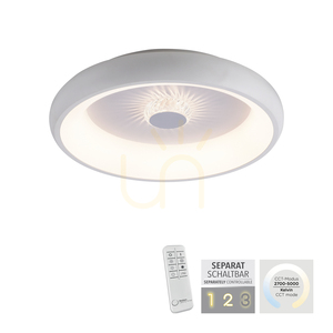Stropné svietidlo VERTIGO 14384-16, biele, 1xLED small 1