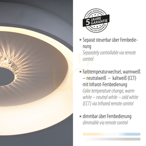 Stropné svietidlo VERTIGO 14384-16, biele, 1xLED small 4