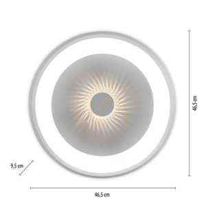 Stropné svietidlo VERTIGO 14384-16, biele, 1xLED small 8