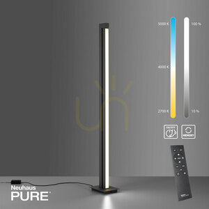 Stojaca lampa PURE-LINES 421-13, antracitová, 1xLED small 11