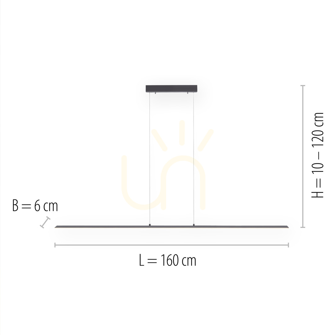 Náhľad PURE-LITE 8377-13 Antracitové závesné svietidlo s 1 LED žiarovkou PURE-LITE 8377-13 Antracitové závesné svietidlo s 1 LED žiarovkou