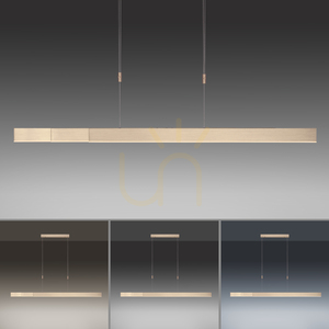 PURE-MOTO 2525-60 Mosadzné závesné svietidlo s 3 LED diódami small 4