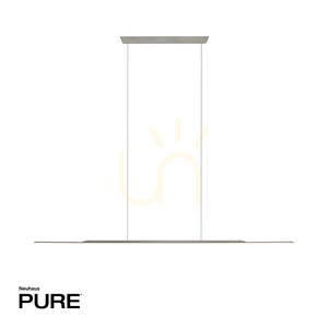 PURE SURFACE 2301-15 Šedé závesné svietidlo s 1xLED small 1