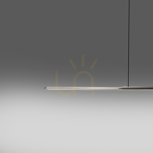 PURE SURFACE 2301-15 Šedé závesné svietidlo s 1xLED small 12