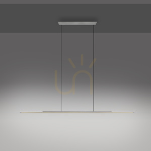 PURE SURFACE 2301-15 Šedé závesné svietidlo s 1xLED small 5