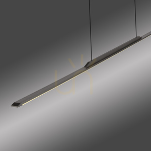 PURE SURFACE 2301-15 Šedé závesné svietidlo s 1xLED small 9
