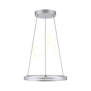 PUREE-LOOP 2551-95 Strieborné závesné svietidlo s 2 LED diódami 15 PUREE-LOOP 2551-95 Strieborné závesné svietidlo s 2 LED diódami small 15