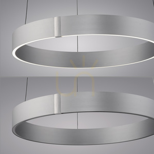 PURE E-CLIPSE 2560-95 Strieborné závesné svietidlo s 2 LED diódami small 14