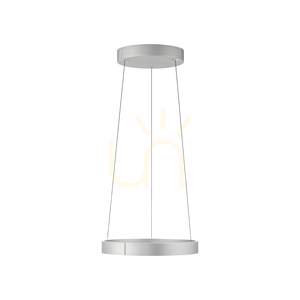 PURE E-CLIPSE 2560-95 Strieborné závesné svietidlo s 2 LED diódami small 15