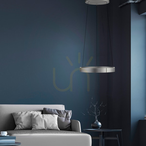 PURE E-CLIPSE 2560-95 Strieborné závesné svietidlo s 2 LED diódami small 2