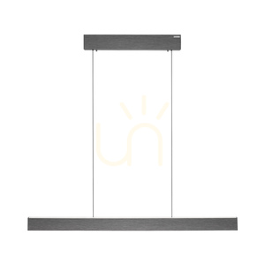 PURE E-MOTION 2570-15 Šedé závesné svietidlo s 2 LED žiarovkami small 16