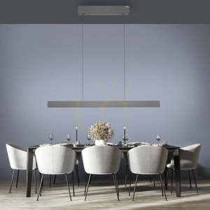 PURE E-MOTION 2570-15 Šedé závesné svietidlo s 2 LED žiarovkami small 2