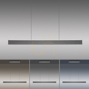 PURE E-MOTION 2570-15 Šedé závesné svietidlo s 2 LED žiarovkami small 5
