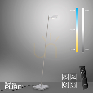 Stojaca lampa PURE-MIRA 356-95, strieborná, 1xLED 7 Stojaca lampa PURE-MIRA 356-95, strieborná, 1xLED small 7
