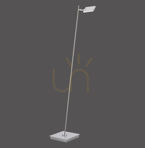 Skontrolujte Stojaca lampa PURE-MIRA 356-95, strieborná, 1xLED