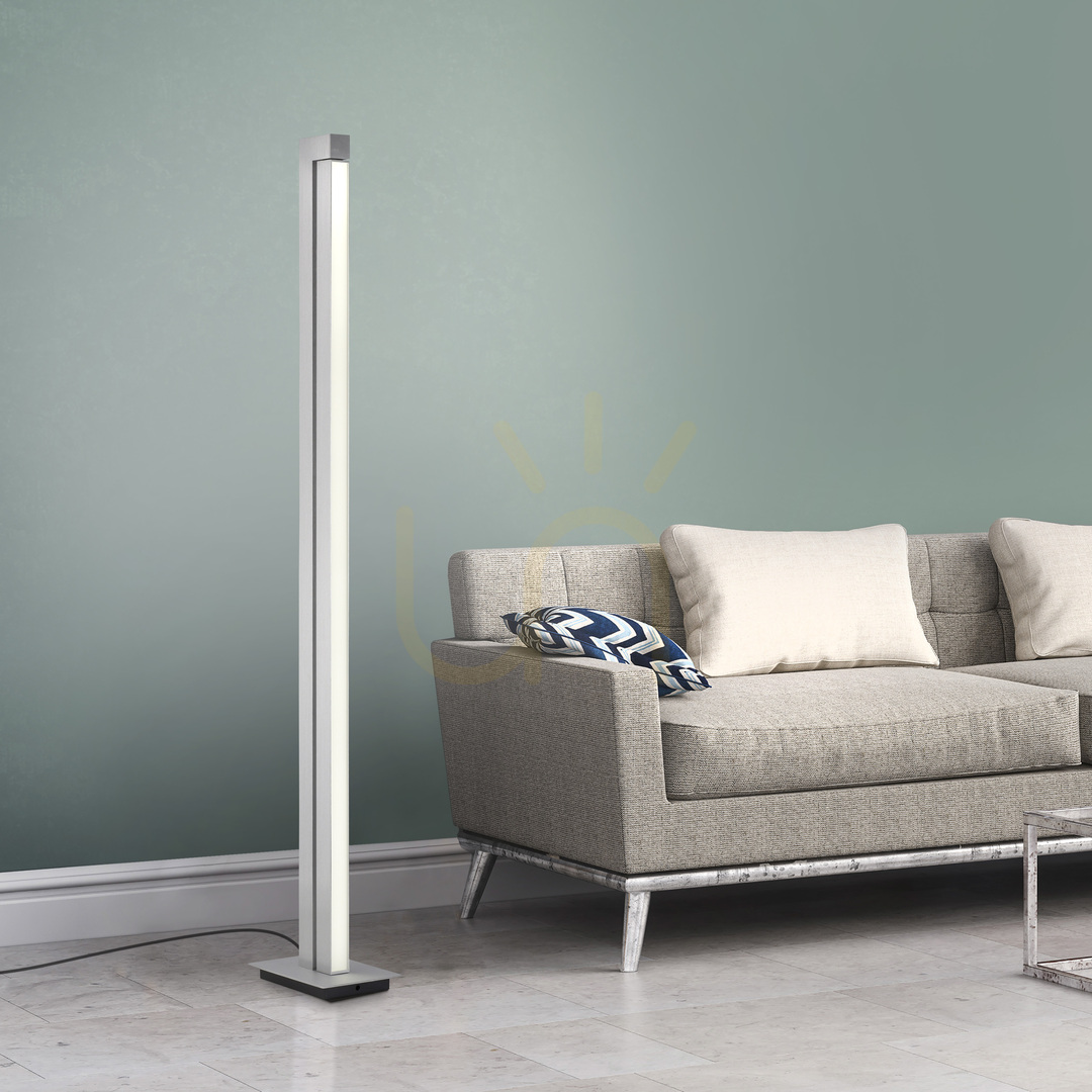 Náhľad Stojaca lampa PURE-LINES 421-95, strieborná, 1xLED Stojaca lampa PURE-LINES 421-95, strieborná, 1xLED