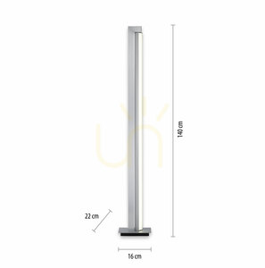 Stojaca lampa PURE-LINES 421-95, strieborná, 1xLED 7 Stojaca lampa PURE-LINES 421-95, strieborná, 1xLED small 7