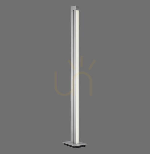 Skontrolujte Stojaca lampa PURE-LINES 421-95, strieborná, 1xLED