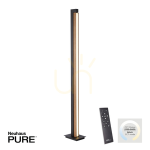 PURE-LINES 451-79 Stojaca lampa, drevo, 1xLED small 1