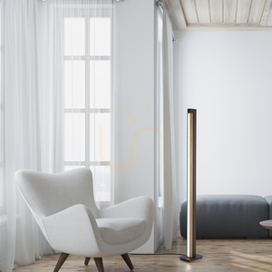 PURE-LINES 451-79 Stojaca lampa, drevo, 1xLED small 15